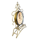 Horloge de bureau en métal DC0047